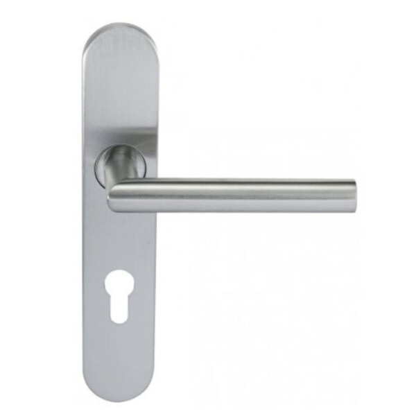 Ensemble sur plaque "noémie" angle vif inox 304