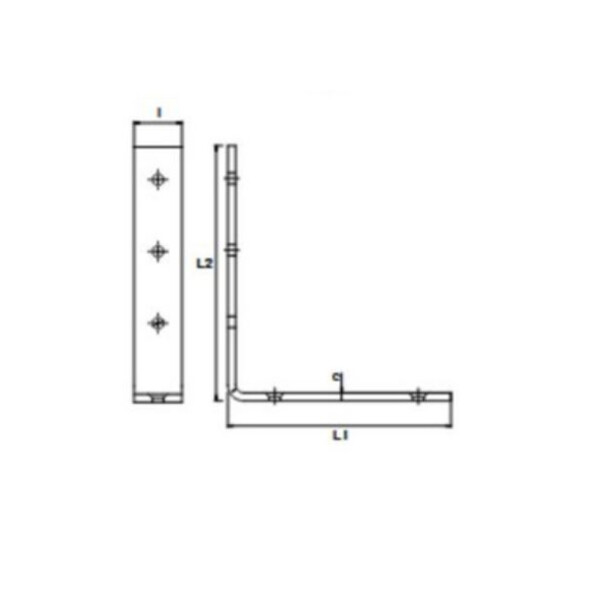 Équerre de cheneaux