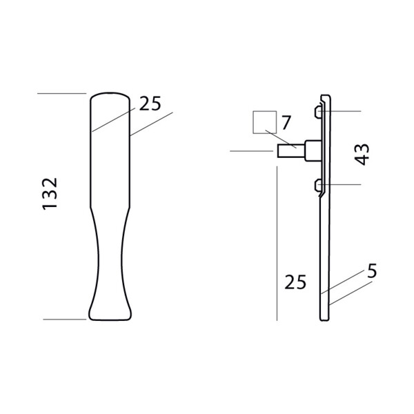 Fermeture extra plate