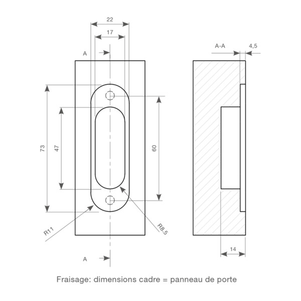 Fermeture magnet magnotica pro