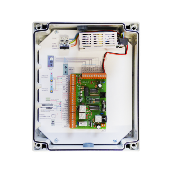 Centrale de gestion 1 porte en coffret