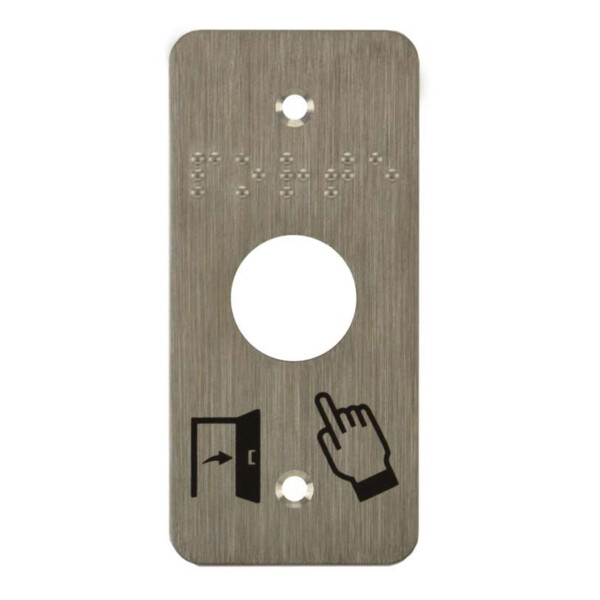 Plaque bp inox