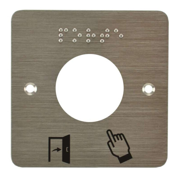 Plaque bp inox