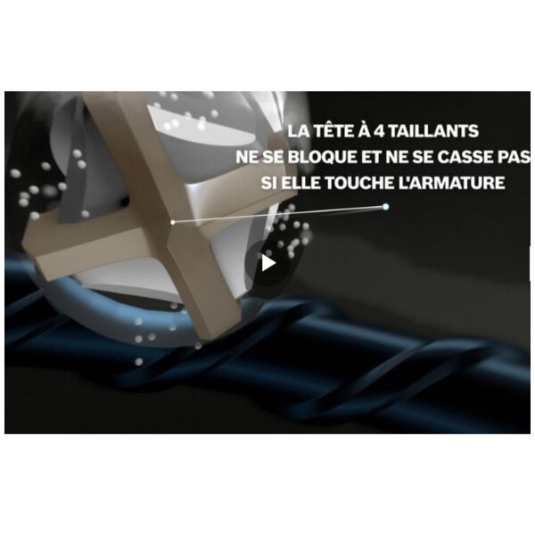 Foret béton sds plus-5x pro