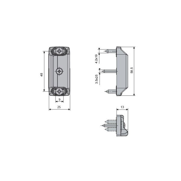 Gâche 8529a 1 et 2 vtx