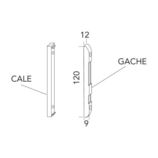 Gâche cs portal