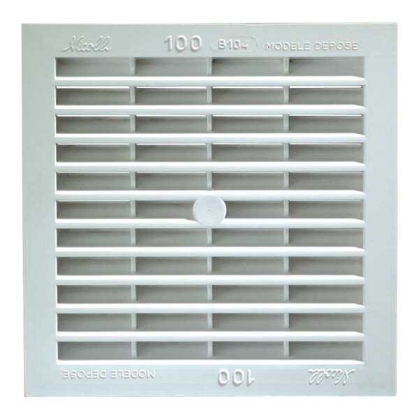 Grille de ventilation encastrable