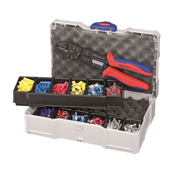 Assortiment de cosse avec pince a sertir 97 22 240