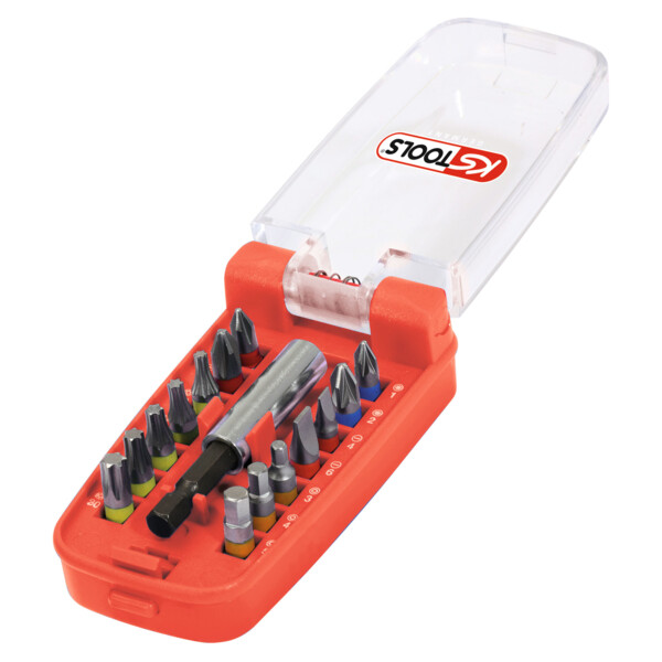 Embouts de vissage a code couleur torsionpower® 1/4''(jeu de 15)