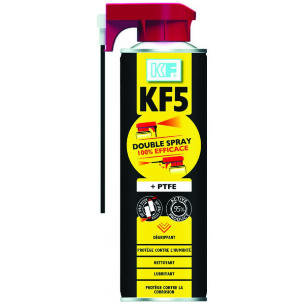 Degrippant lubrifiant kf5 double spray