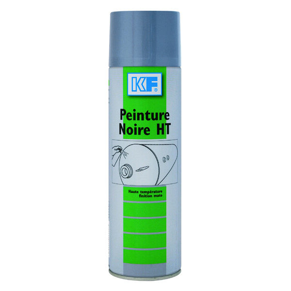 Peinture noire haute temperature
