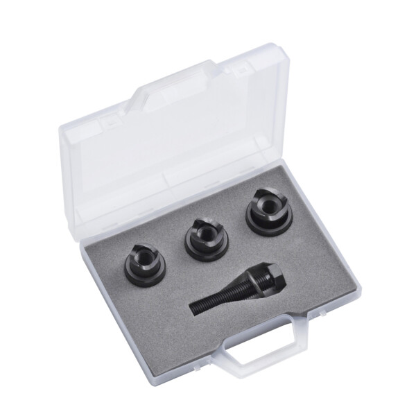 Emporte-pieces toles 3 dents sans butee a billes (coffret electricien)