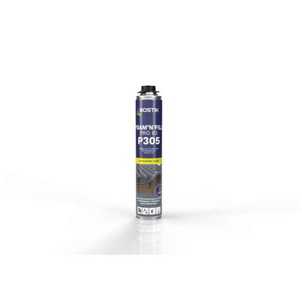 Mousse polyurethane pistolable p305 foam'n'fill pro b3