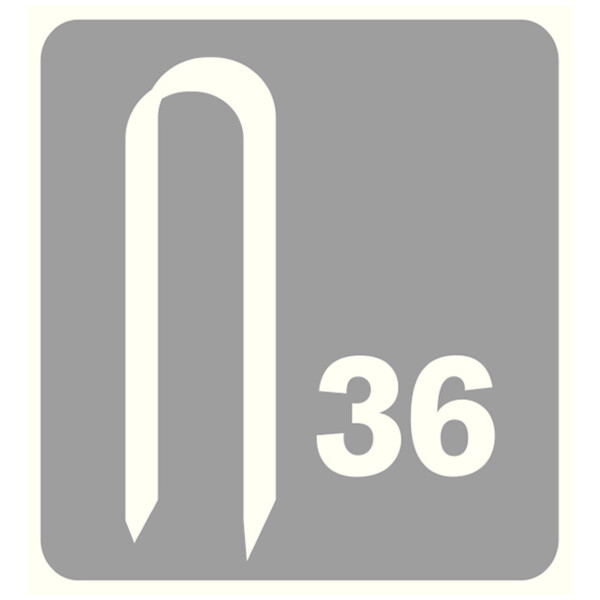 Agrafeuse manuelle metallique cable pro r36e