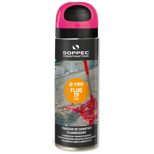 Traceur de chantier fluo tp 650 ml