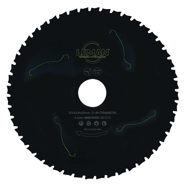 Lame circulaire ceramique multi-materiaux ''cera-metal'' lsc.e0123s