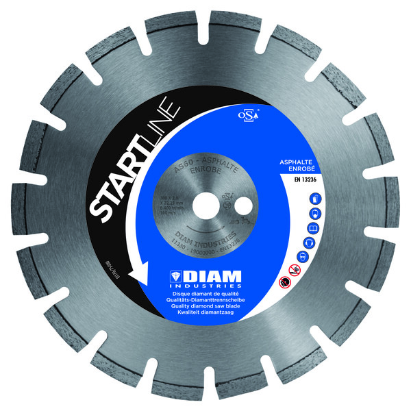 Disque diamant asphalte intensif as60