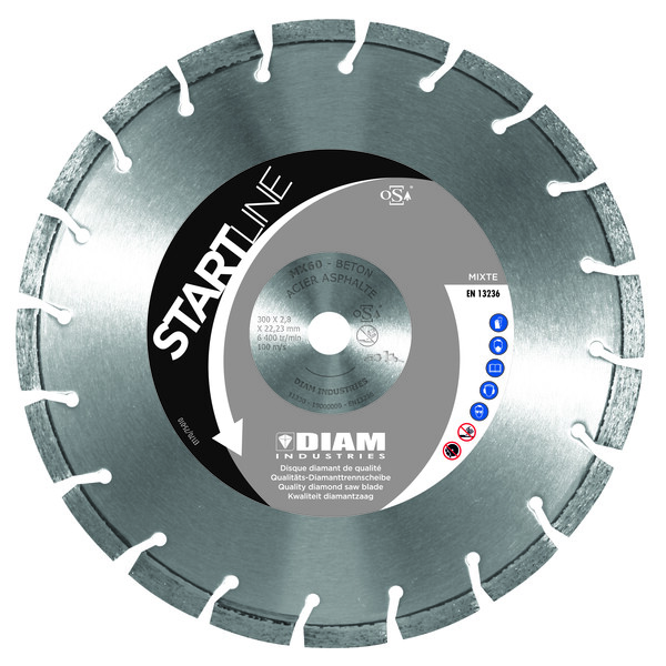 Disque diamant mixte mx60