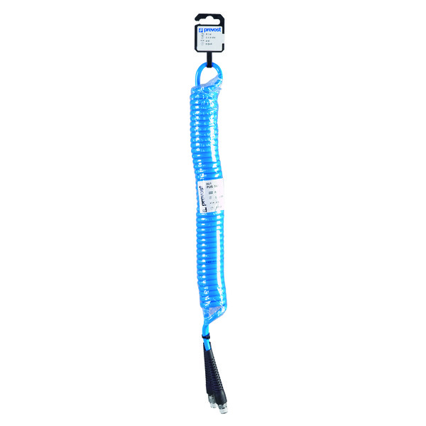 Tuyau spirale polyurethane : equipe de raccords filetes males-fixe-rotatif