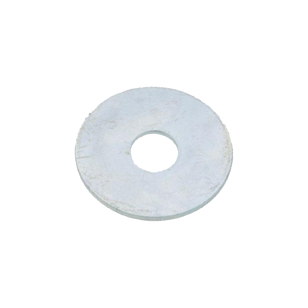 Rondelle plate extra large type "ll" serie ll acier zn blanc