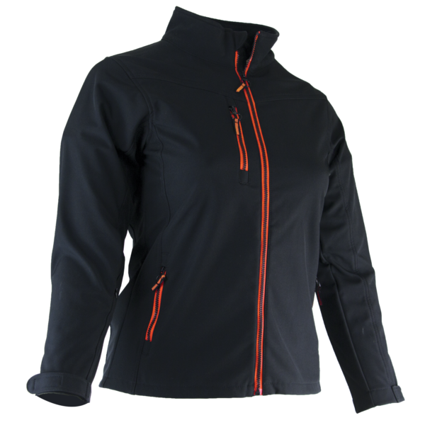 Veste softshell femme alba noir