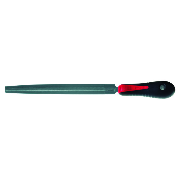 Lime demi-ronde bi-matiere mi-douce