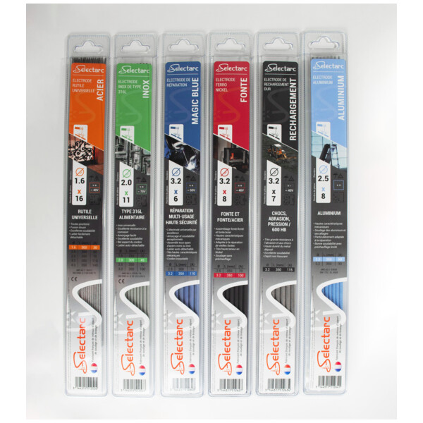 Electrode multi-usage haute securite selectarc magic blue (le blister)
