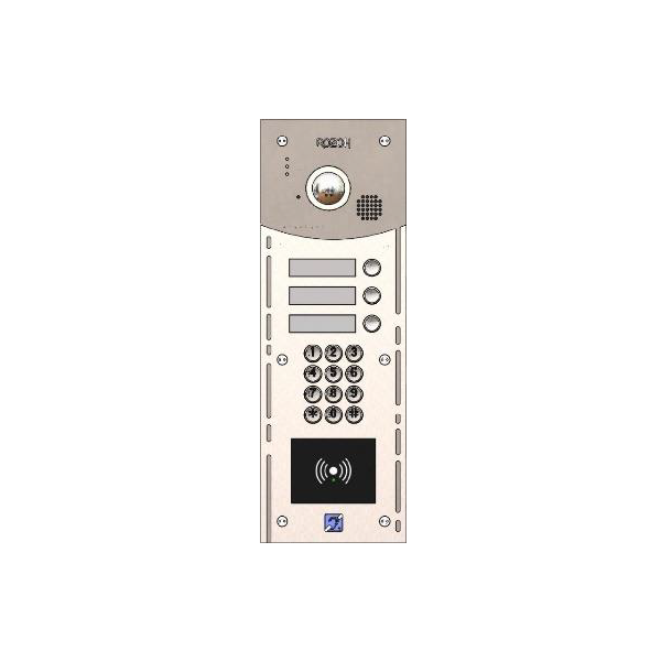 Interphone vidéo 1 à 3 boutons