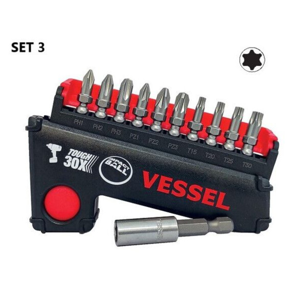 Jeu 11 embouts impacts ball