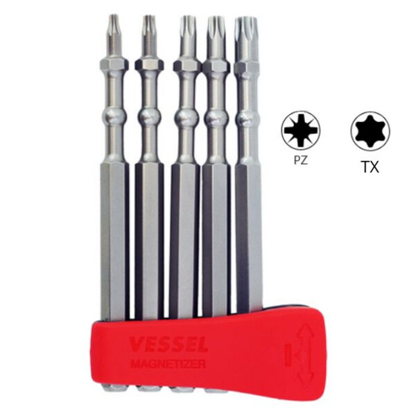 Jeu 5 embouts impacts ball