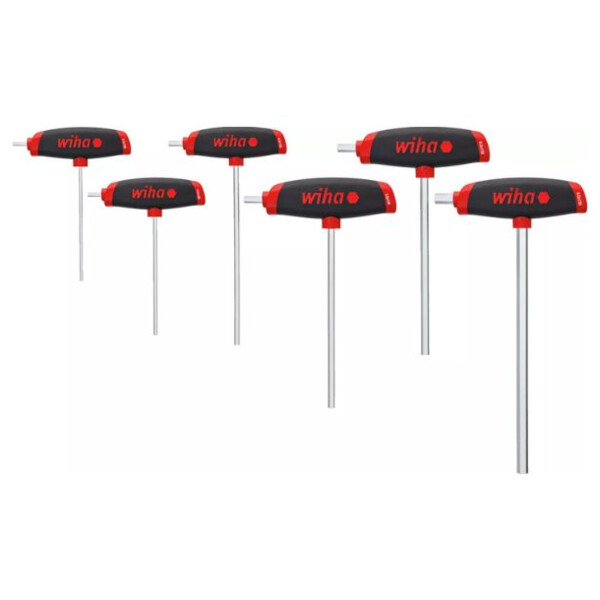 Jeu de 6 clés mâles manche t