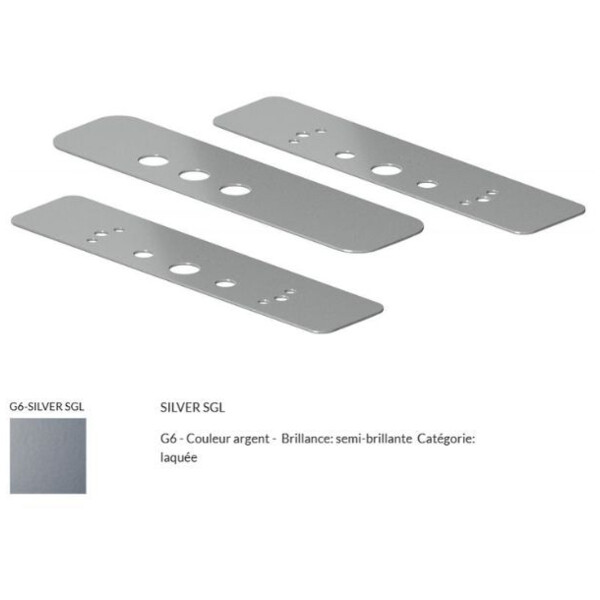 Kit de plaques pour  remplacer un antipanique avec oltre bar
