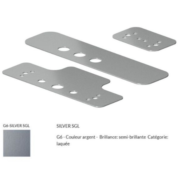 Kit de plaques pour  remplacer un antipanique avec oltre push