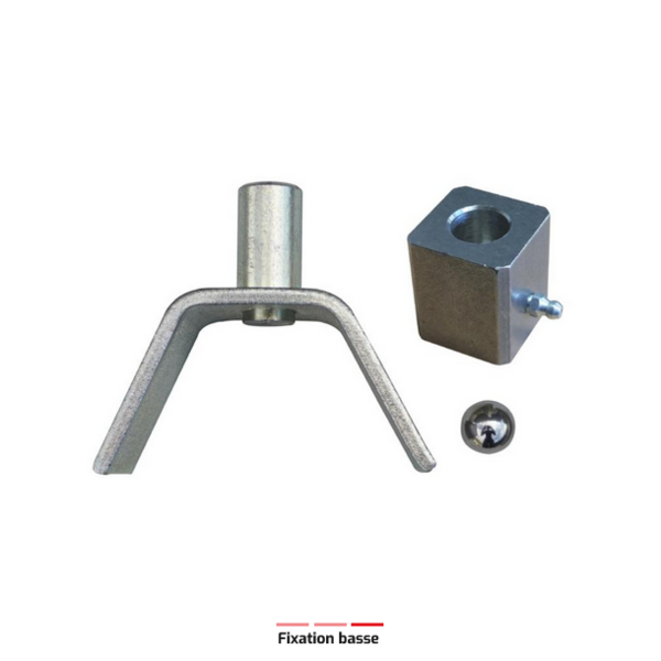 Kit pivot h+b portail à sceller