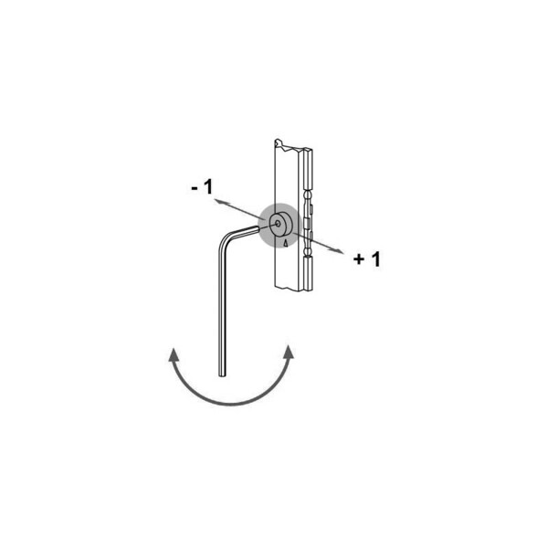 Kit renvoi d'angle et point de fermeture