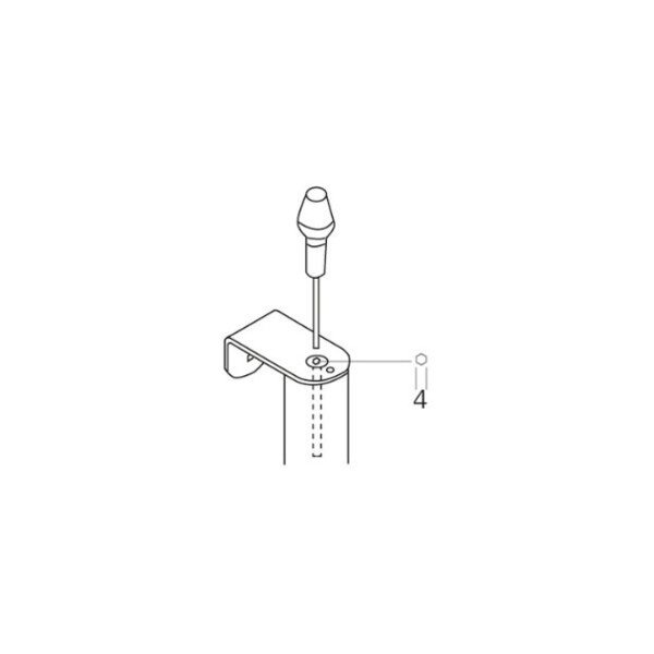 Kit support droit diva xiv inox