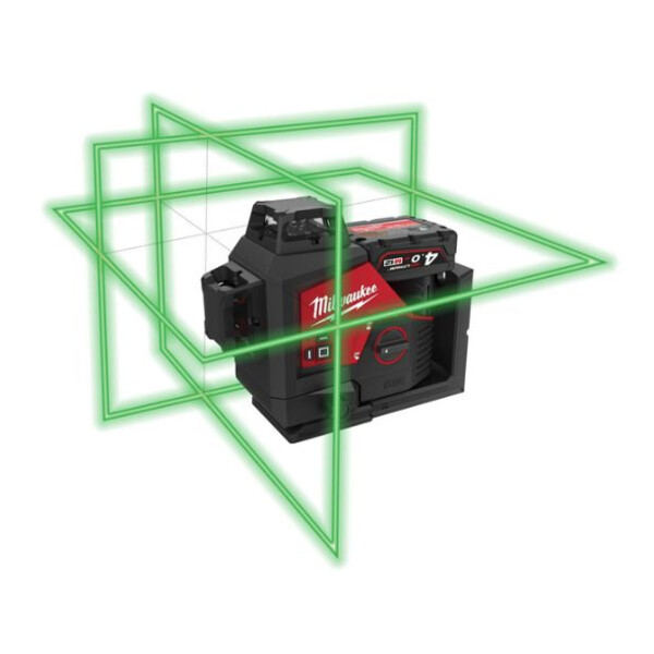 Laser 3 lignes vert 12v