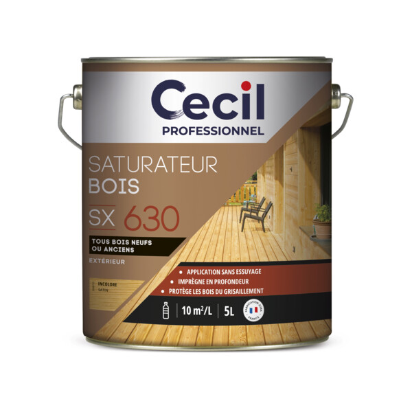 Saturateur bois jardin sx 630