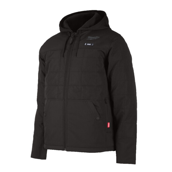 Veste chauffante noire ripstop m12 hpjbl2-0