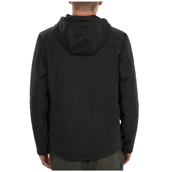 Veste chauffante noire ripstop m12 hpjbl2-0