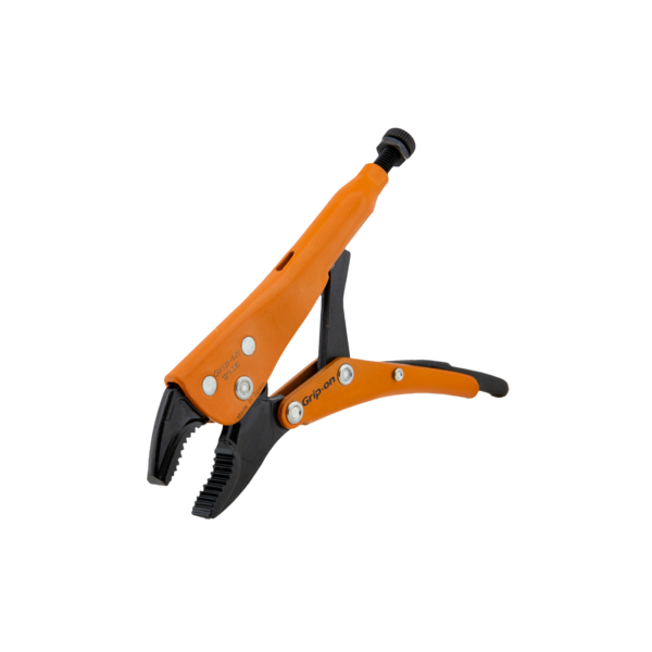 Pince etau machoires courbees avec coupe cable 121