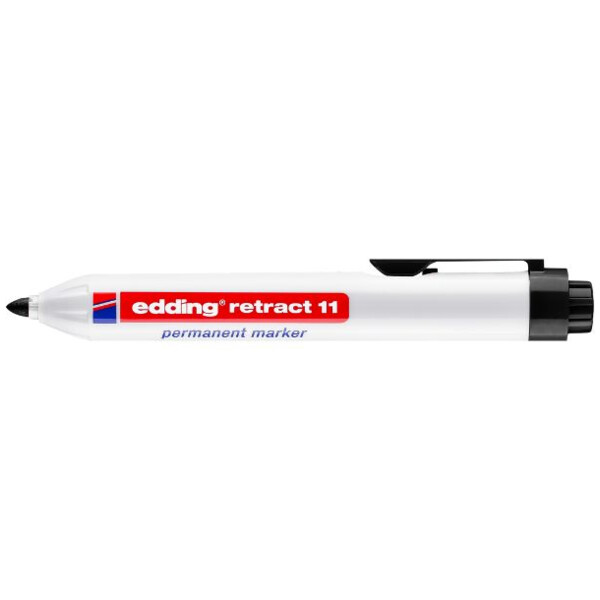 Marqueur permanent noir retract 11