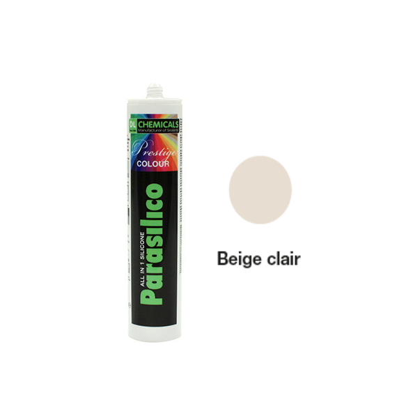 Mastic silicone prestige colour ton beige cart300ml