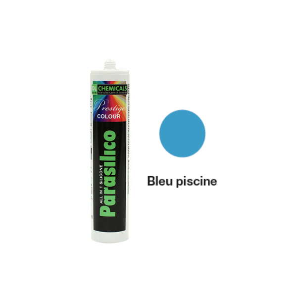 Mastic silicone prestige colour ton bleu cart300ml