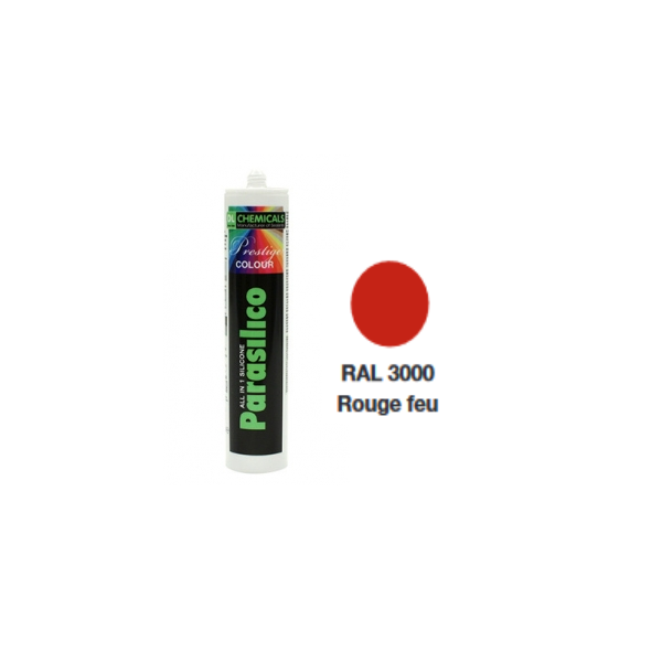 Mastic silicone prestige ton rouge cart300ml