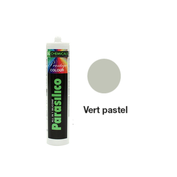 Mastic silicone prestige ton vert cart300ml