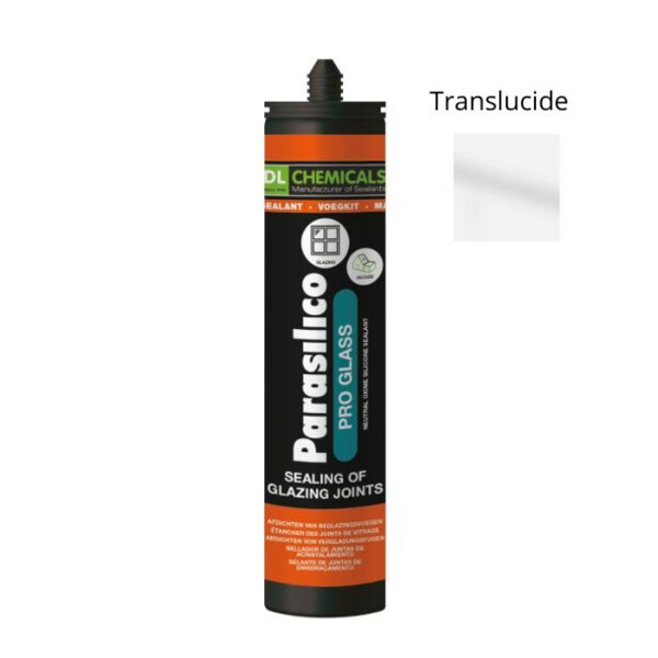 Mastic silicone pro-glass