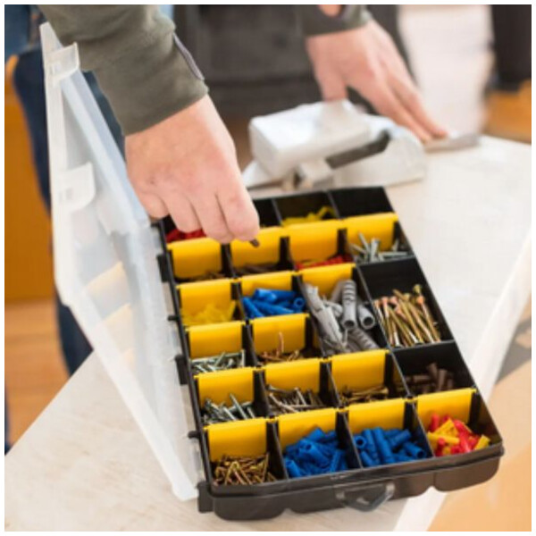 Organiseur a 22 compartiments stanley 35,5cm