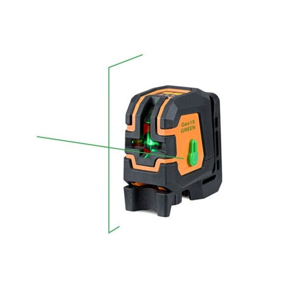 Pack laser croix et trepied colonne geo1x-green set