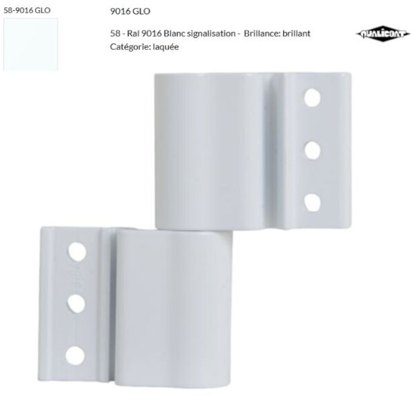 Paumelle 2 lames velox top